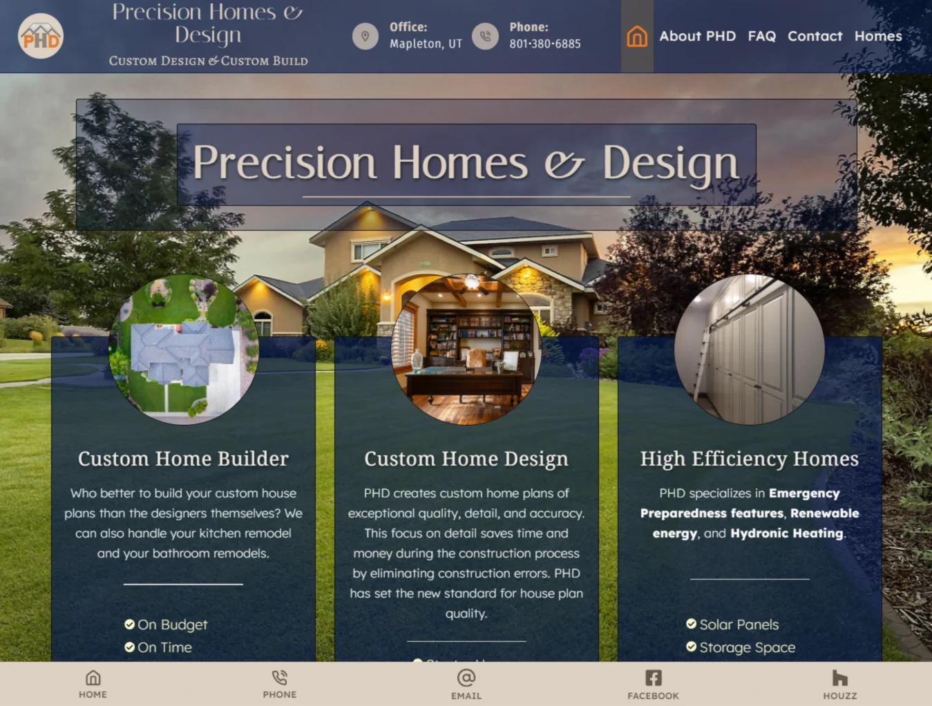 Home page image of Precision Homes & Design